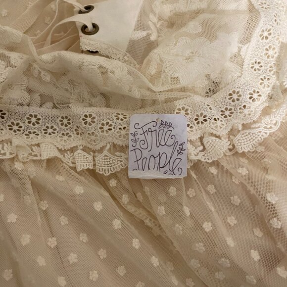 Free People SPELL & THE GYPSY Dawn Lace Mini Playdress - Picture 13 of 16